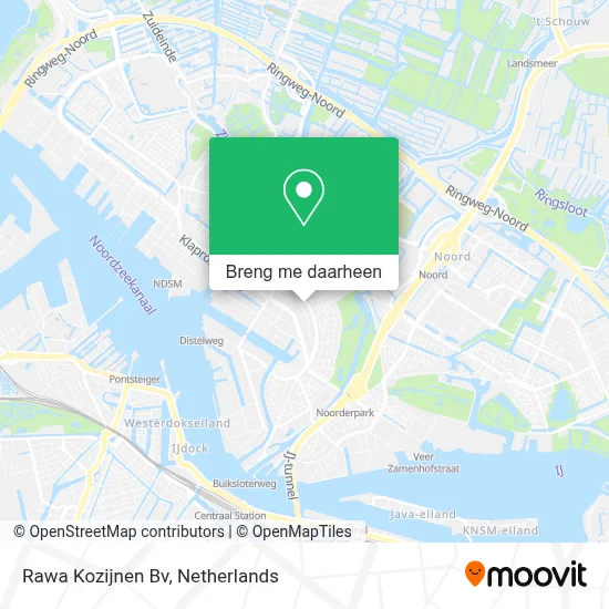 Rawa Kozijnen Bv kaart