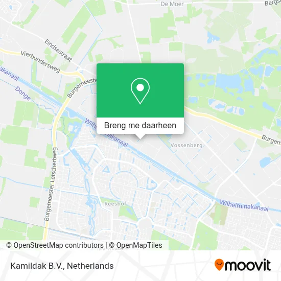 Kamildak B.V. kaart