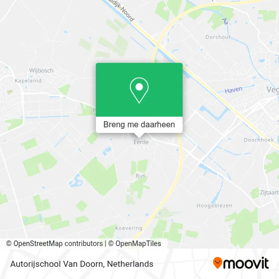 Autorijschool Van Doorn kaart