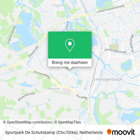 Sportpark De Schutskamp (Chc / Orka) kaart