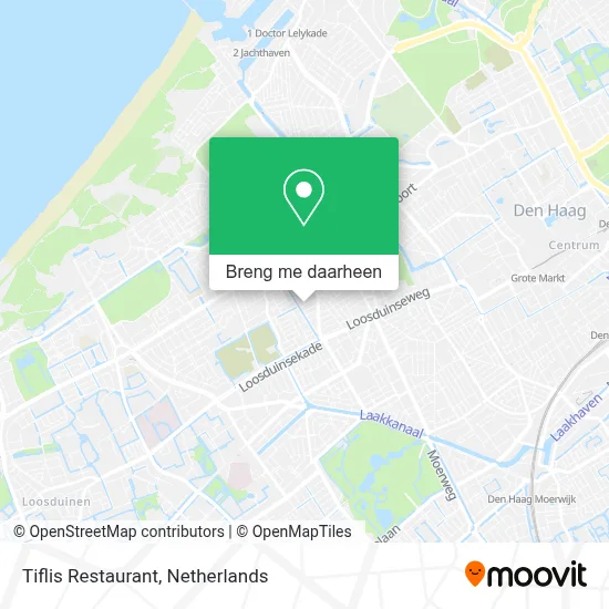 Tiflis Restaurant kaart