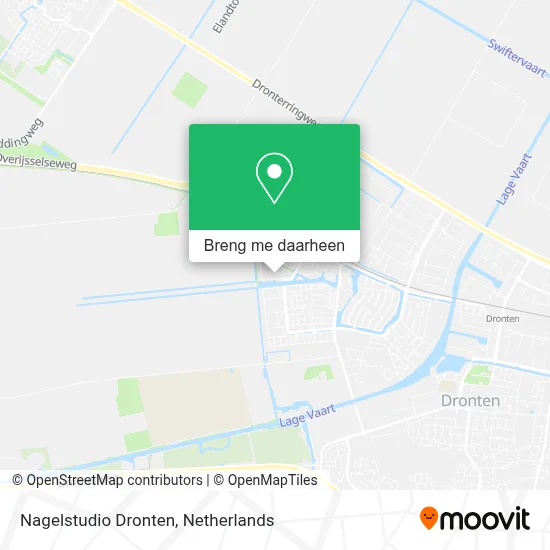 Nagelstudio Dronten kaart