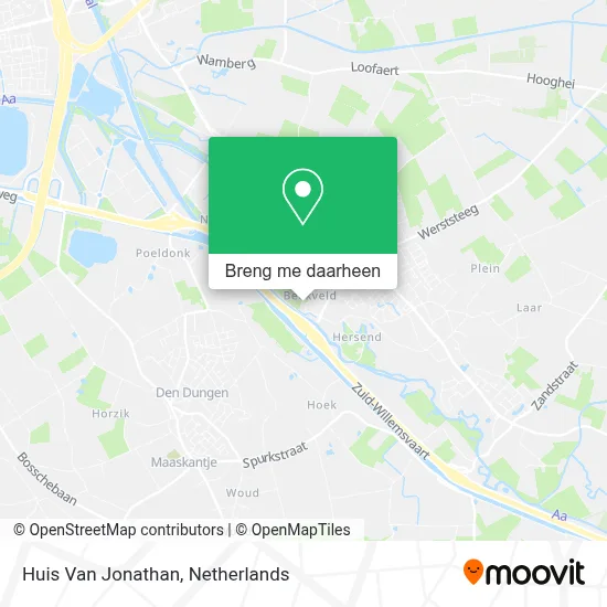 Huis Van Jonathan kaart