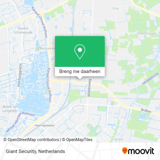 Giant Security kaart