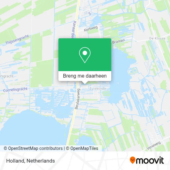 Holland kaart
