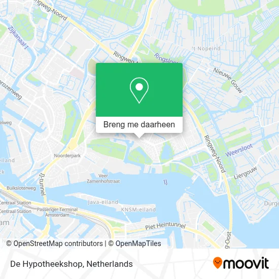 De Hypotheekshop kaart