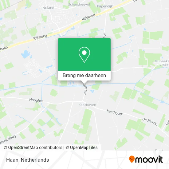 Haan kaart