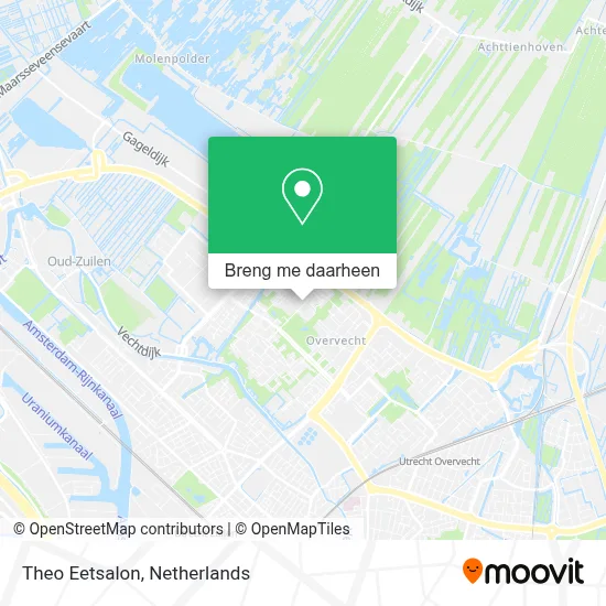 Theo Eetsalon kaart