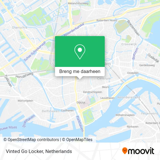 Vinted Go Locker kaart