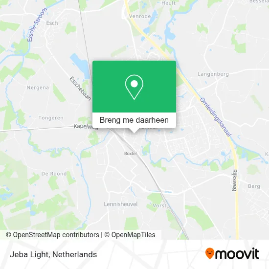 Jeba Light kaart