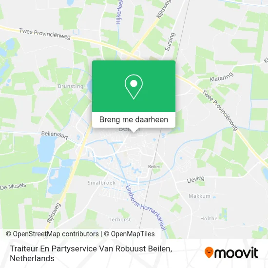 Traiteur En Partyservice Van Robuust Beilen kaart