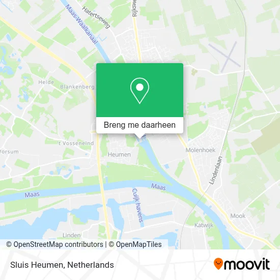 Sluis Heumen kaart