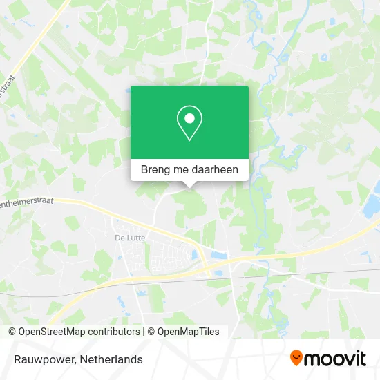 Rauwpower kaart