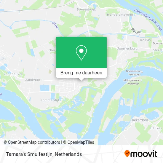 Tamara's Smulfestijn kaart
