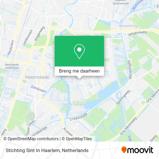 Stichting Sint In Haarlem kaart