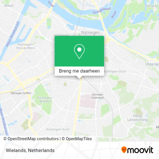 Wielands kaart