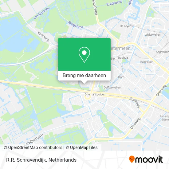 R.R. Schravendijk kaart