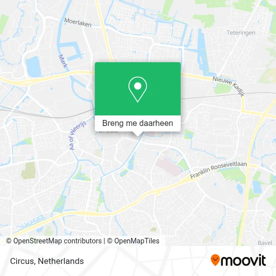 Circus kaart