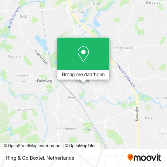 Ring & Go Boxtel kaart
