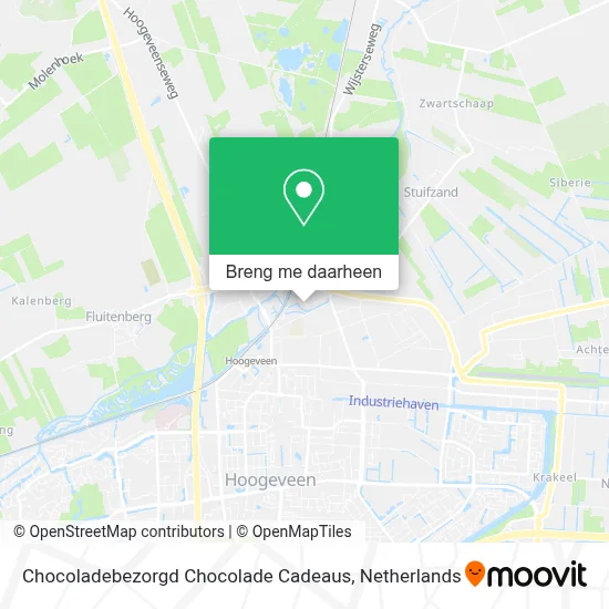Chocoladebezorgd Chocolade Cadeaus kaart