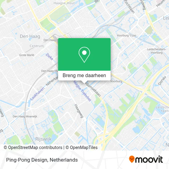 Ping-Pong Design kaart