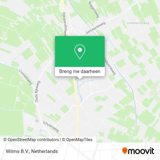 Wilms B.V. kaart
