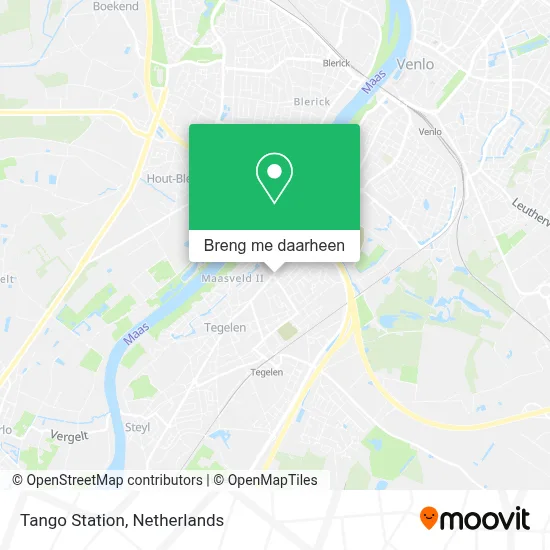 Tango Station kaart