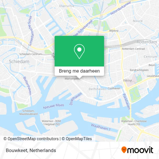 Bouwkeet kaart