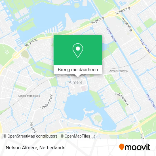 Nelson Almere kaart
