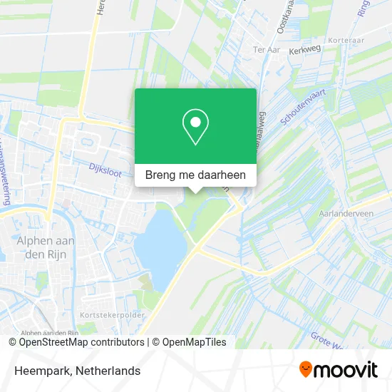 Heempark kaart