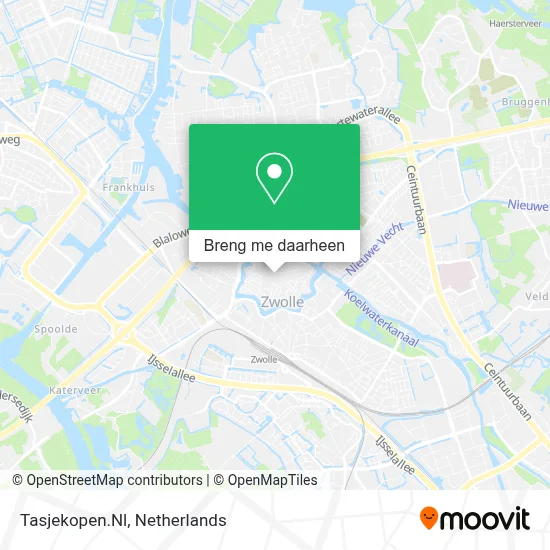 Tasjekopen.Nl kaart