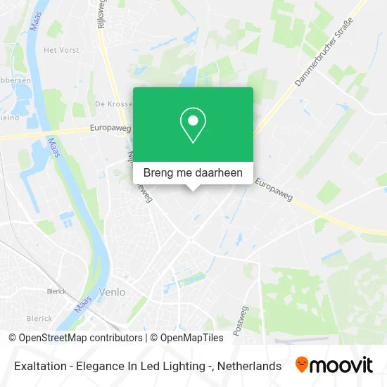 Exaltation - Elegance In Led Lighting - kaart
