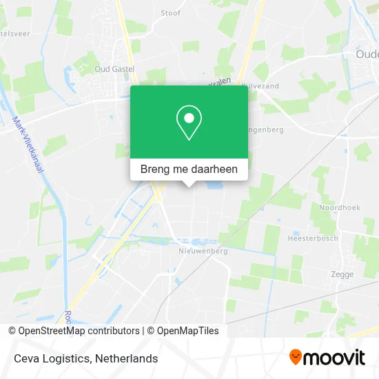 Ceva Logistics kaart