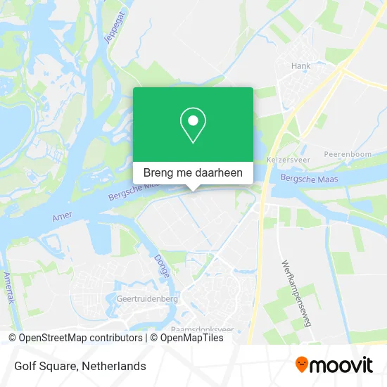 Golf Square kaart
