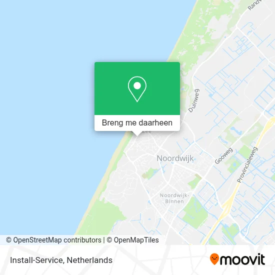 Install-Service kaart