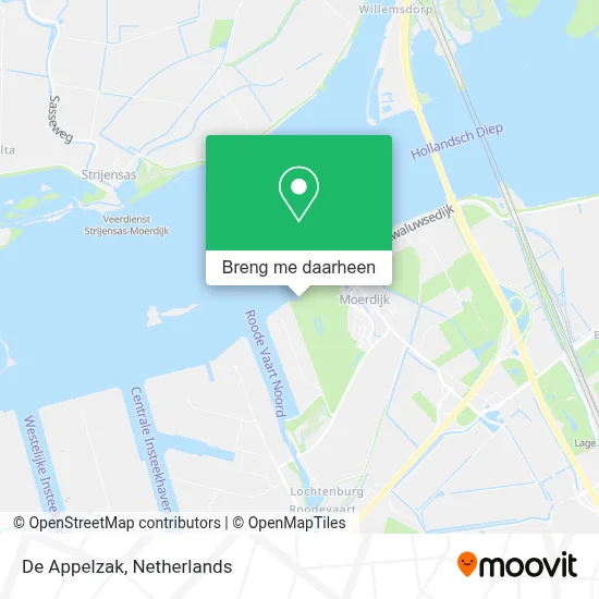 De Appelzak kaart