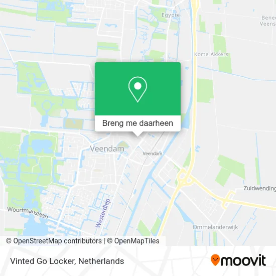 Vinted Go Locker kaart