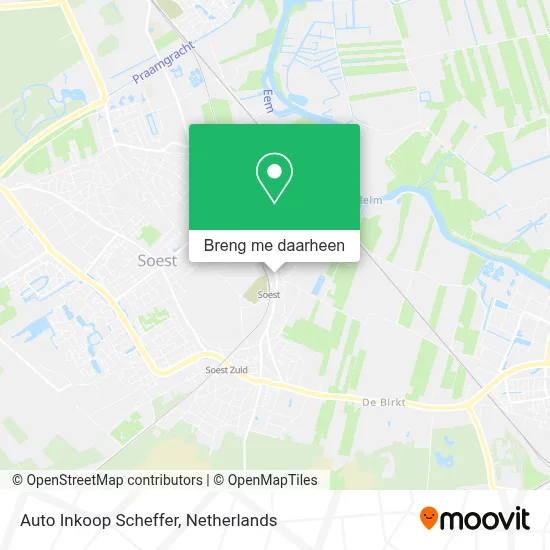 Auto Inkoop Scheffer kaart
