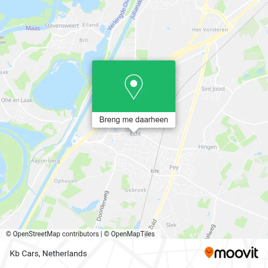Kb Cars kaart