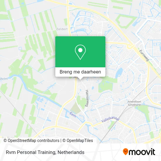Rvm Personal Training kaart