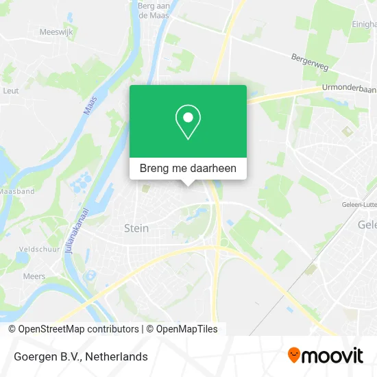 Goergen B.V. kaart