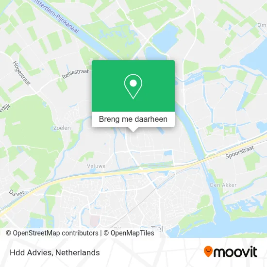 Hdd Advies kaart