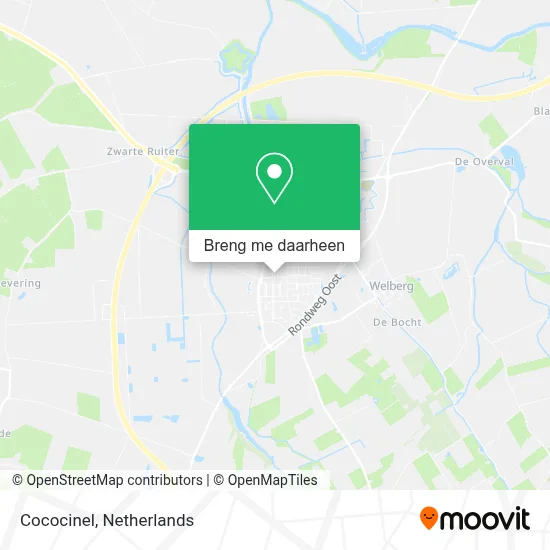 Cococinel kaart