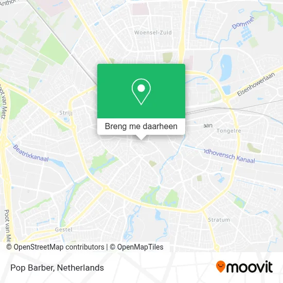 Pop Barber kaart