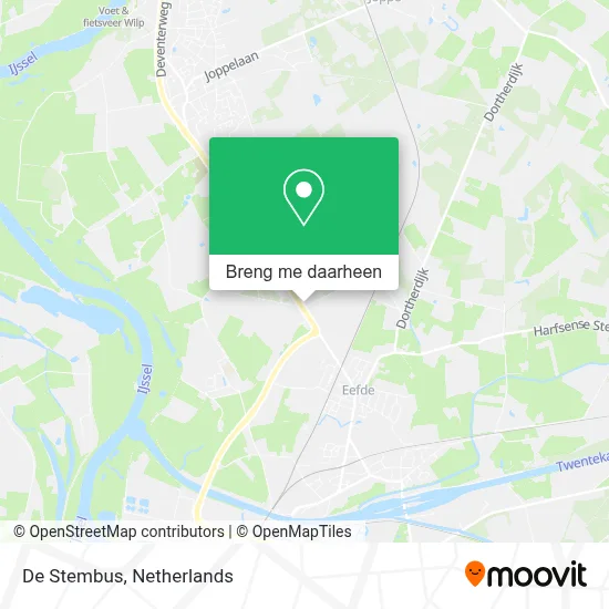De Stembus kaart
