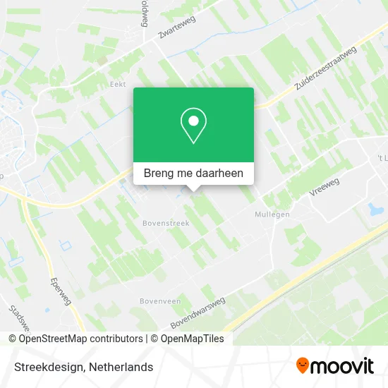 Streekdesign kaart