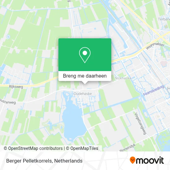 Berger Pelletkorrels kaart
