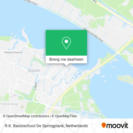 R.K. Basisschool De Springplank kaart