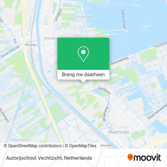 Autorijschool Vechtzicht kaart