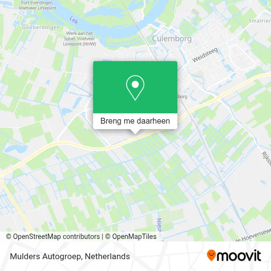 Mulders Autogroep kaart
